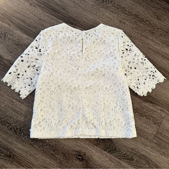 Kate Spade Floral Lace Short Sleeve - Picture 6 of 6